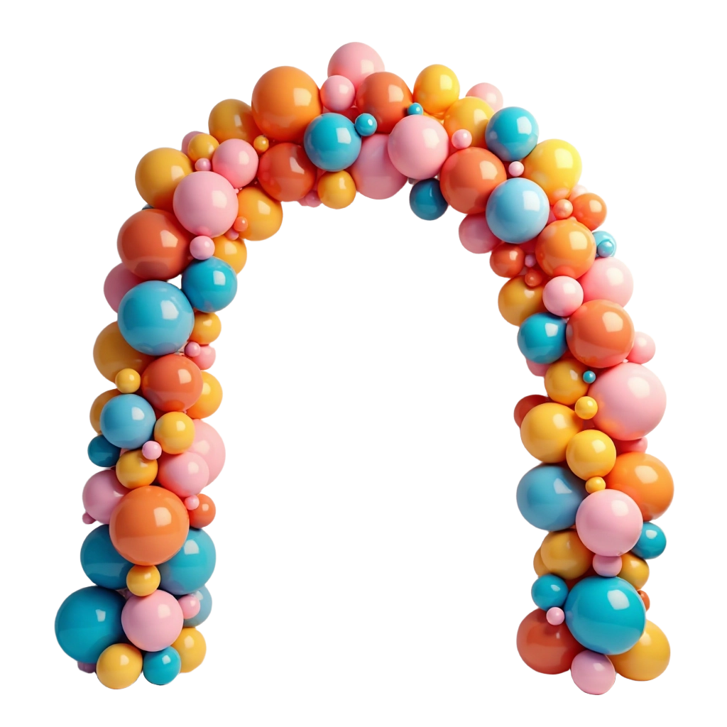 Colorful Balloon Arch